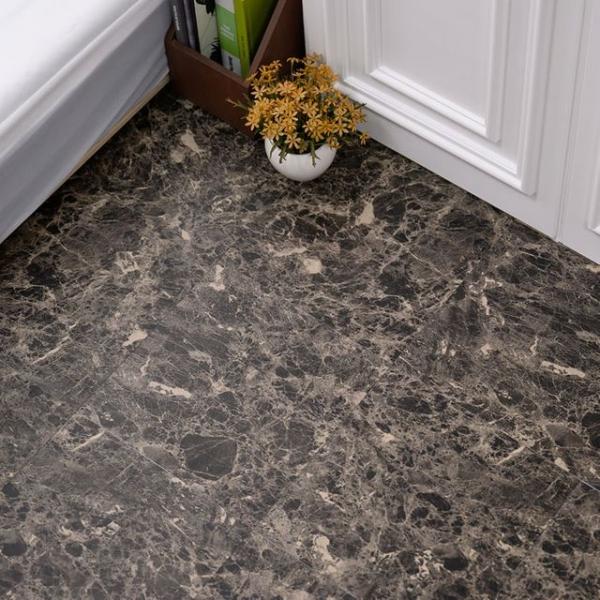 하나리빙 사각점착타일 HD501(18장) /마블 다크클래식