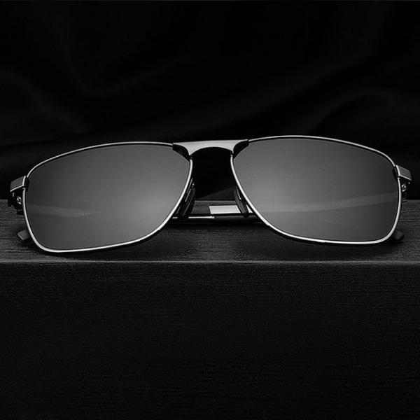 남자 편광 렌즈 운전 패션 낚시 선글라스 건블랙