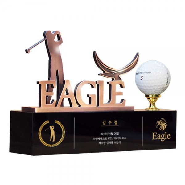 이글패 남성 SSC02 브론즈 커팅 골프트로피 기념패