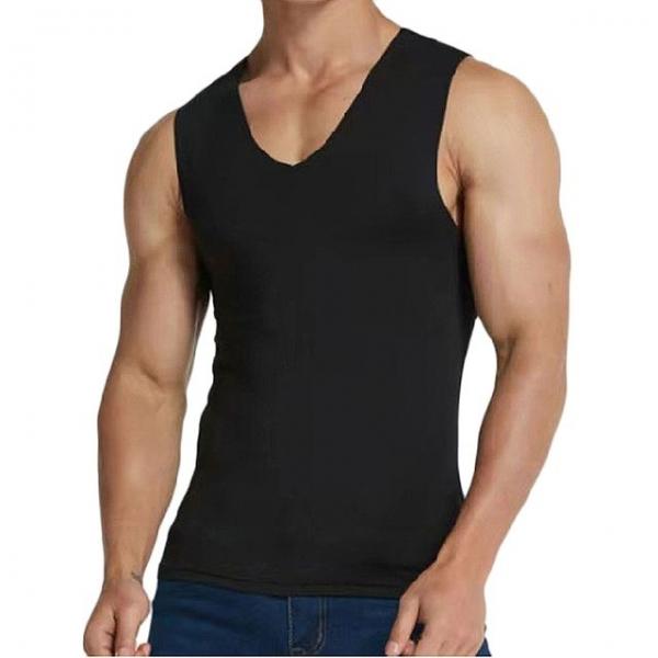 남자 여름 민소매 무지 아이스 나시 런닝 메리야스