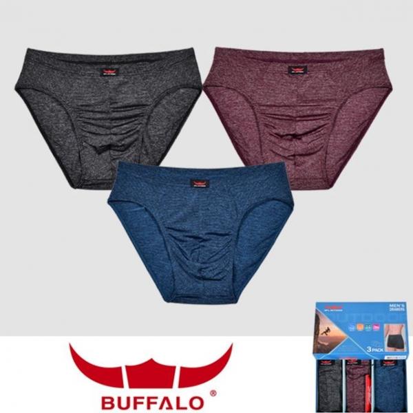 가볍고 부드러운 착용감 남성 삼각팬티(3매)0105op