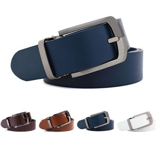 69_15 통가죽 고급 남성용 버클벨트 캐주얼 정장 학생