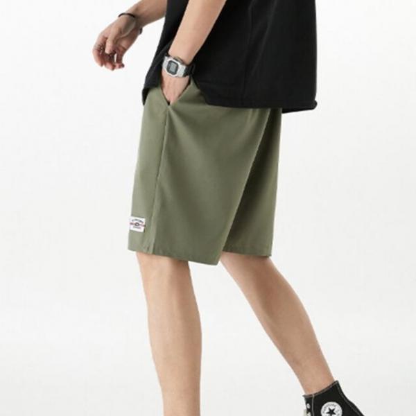 남성 여름 카키 운동 캐주얼 대학생 5부 반바지