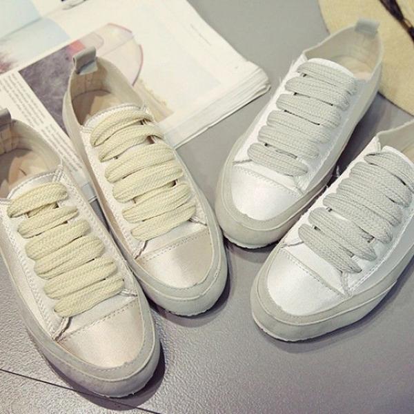 여성신발 여자단화 심플 2컬러 스니커즈 PED828