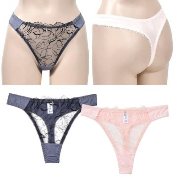 여성 앞 망사 넓은 티팬티 T 팬티 란제리 이벤트속옷 국산