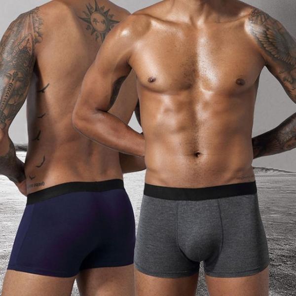 남성팬티 3XL 4장 남자 속옷  모달팬티 사각