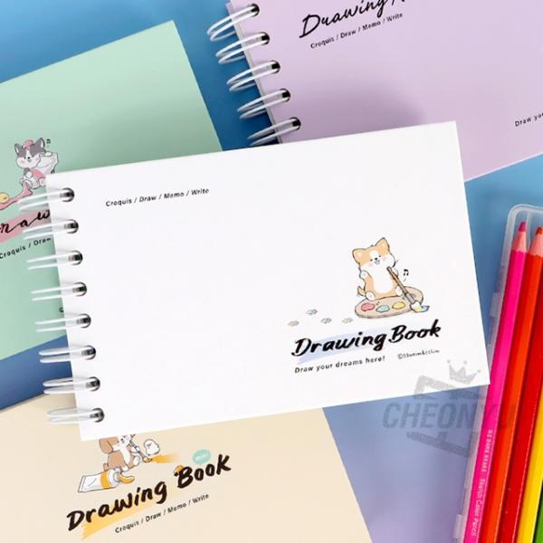 이리눕개 미니 드로잉 노트 (랜덤발송)