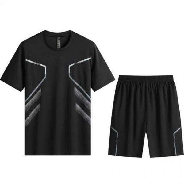 남성 빅사이즈 쿨링라인 상하의세트 남성반 여름 복