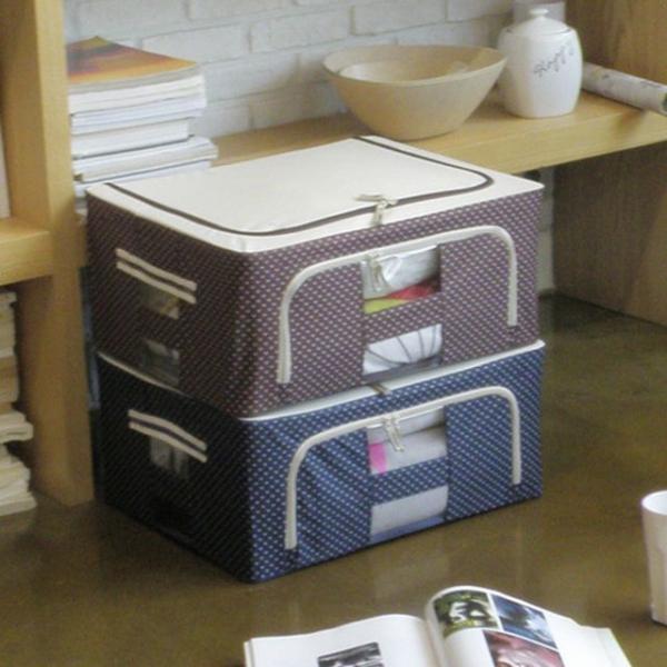 포시즌하우스 수납함 옷정리  66리터 1+1