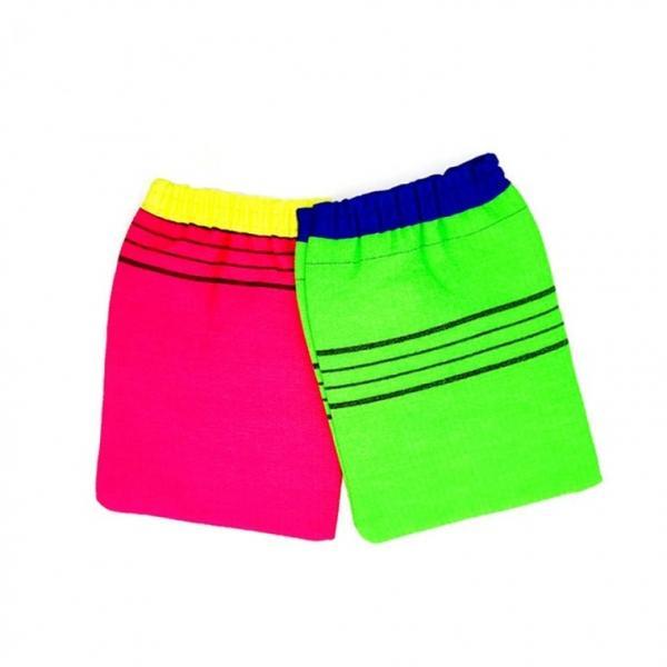 국산 깔끔이 장갑때타올 2개입 마사지 때밀이장갑 때수건