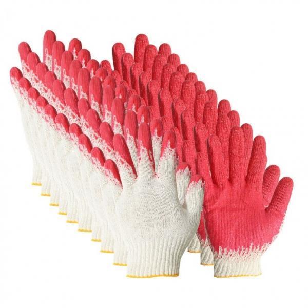 빨간장갑 10켤레 세트 반코팅 목장갑 면장갑SET