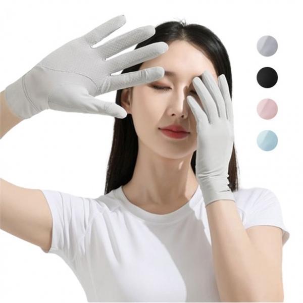 핑거오픈 논슬립 쿨장갑 여성용 스포츠장갑 운전장갑 자외선차단