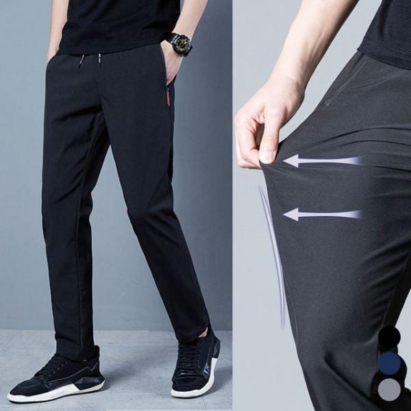 남성 여름바지 출근룩 신축성좋은 쿨링감 슬림 팬츠
