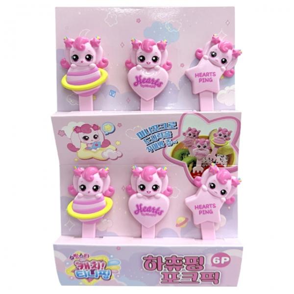 슈팅스타 캐치 하츄핑 포크픽 6P