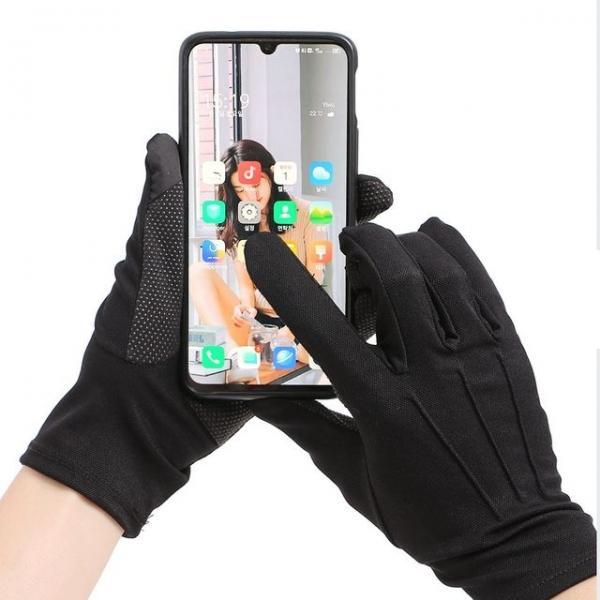 남성 스포츠 운동용 장갑 운전용 터치 장갑 (블랙)