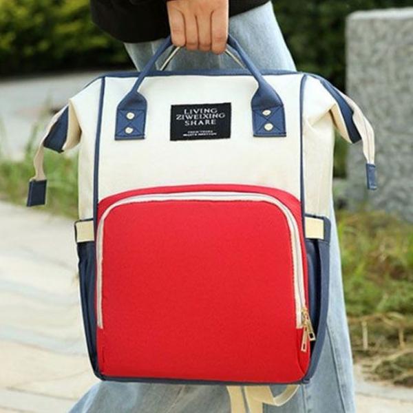 여성 캐주얼 기저귀 백팩 1P 배낭 여자 대학생 가방