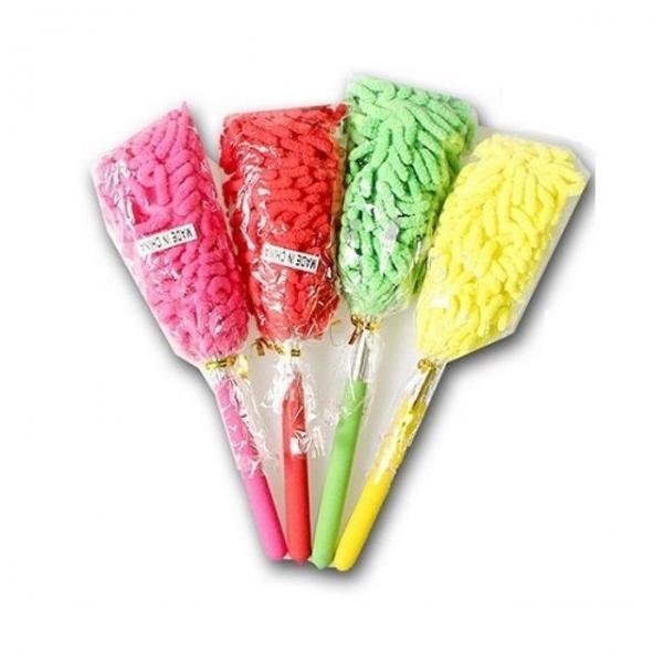 극세사 먼지떨이(색상랜덤) 5단 길이조절 봉 안테나