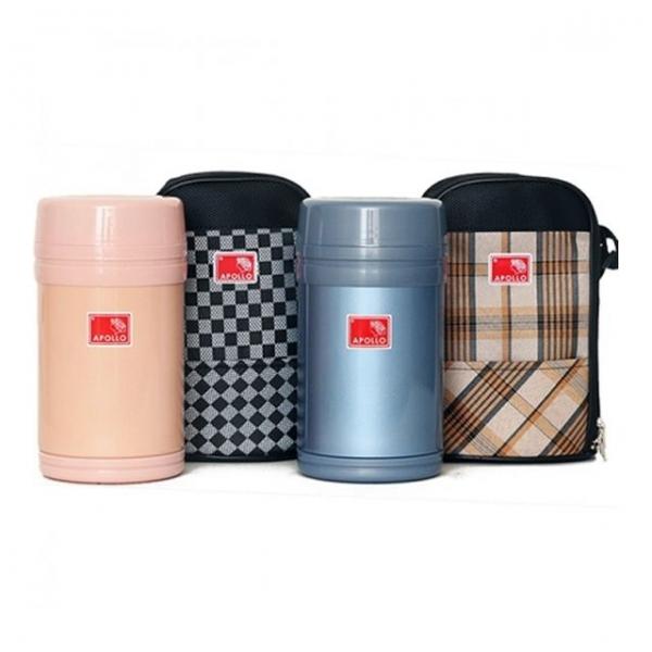 아폴로 보온 도시락 AP1100 950ml 1p 보옥죽통 보옥밥통 보온도시락통 휴대용보온도시락 소풍용보온도시락
