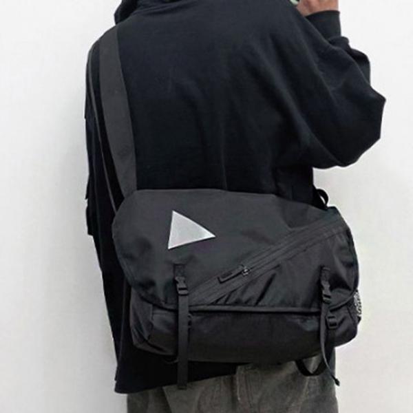 남녀 공용 캐주얼 패션 가방 검은색 메신저 크로스백