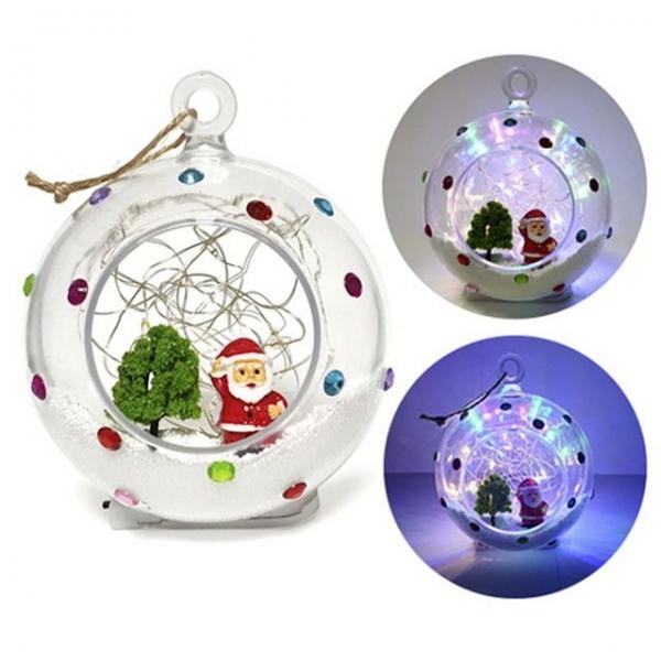 만들기대장 LED겨울세상 볼 무드등만들기