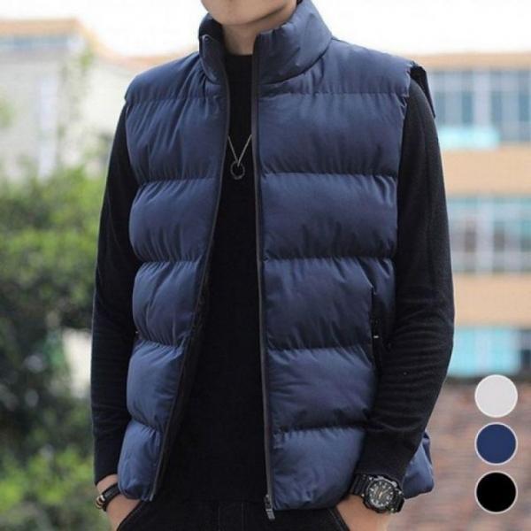 캐주얼 패딩조끼 윈터 남성 경량패딩 따뜻 따뜻한 하 베스트 조끼 남성 패딩