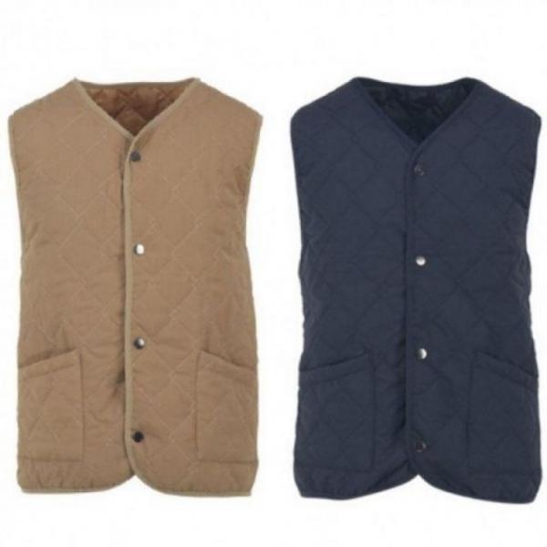 다이아 패딩 데일리 퀄팅 남성 보온 단추 패딩조끼 FW 경량패딩 공용조끼 남성조끼 패딩조끼