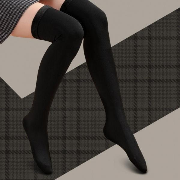 기모 오버니삭스 타킹 겨울 다리토시 여자 롱양말 보온 무릎 타킹 판타롱스타킹 니하이삭스 기모