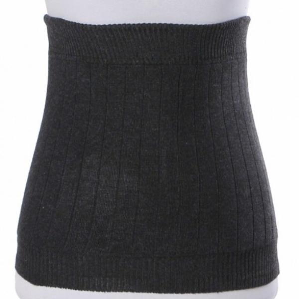 벨벳기모 보온복대 허리 보호대 방한복대 (차콜) DP43398