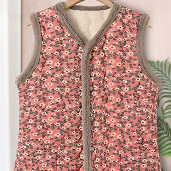 레트로 촌캉룩 방한 조끼 베스트 DO2417