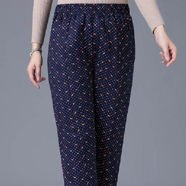 허리밴딩 기모 방한 바지 팬츠 LD673