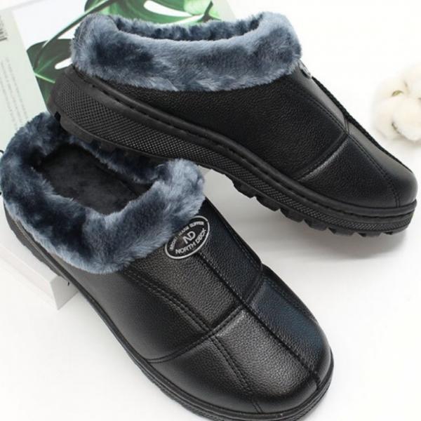 남성 실내화 사무실 방한 슬리퍼119-N203