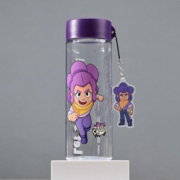 브롤스타즈 키링 트라이탄 클리어 보틀 500ml_쉘리