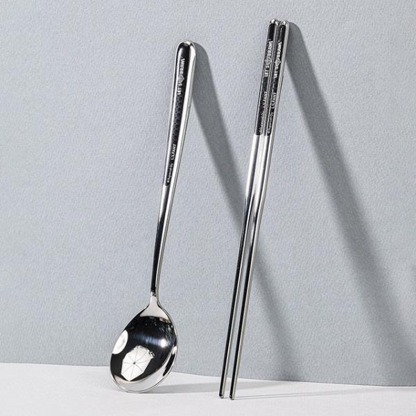 브롤스타즈 슈퍼라이트 진공 스텐 수저 세트