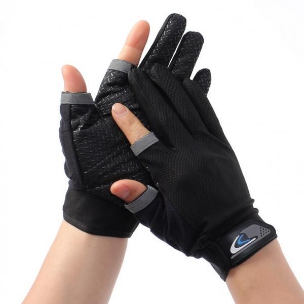 메쉬 남성 2컷 스포츠 장갑(블랙) 논슬립 레저장갑
