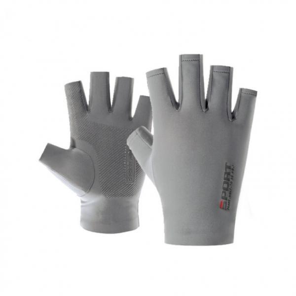 쿨링스 여성 스포츠 반장갑 (그레이)논슬립 자전거장갑