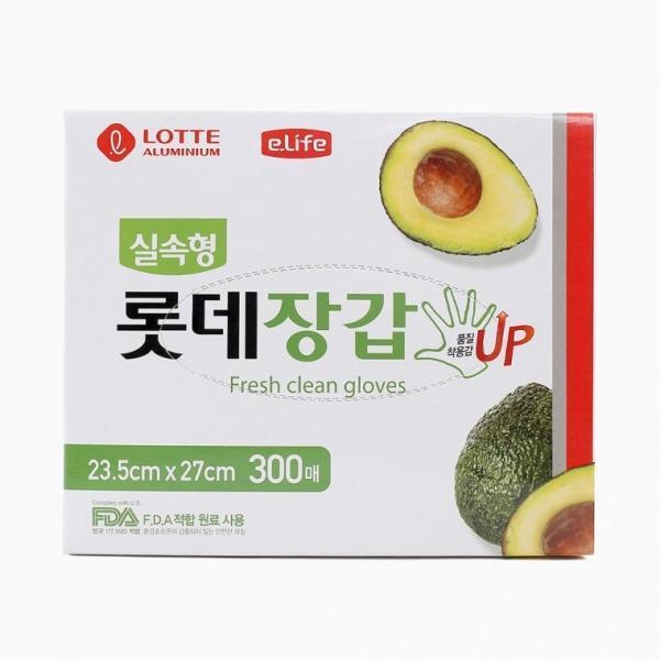 실속형 프레쉬 위생장갑 300매입 비닐장갑