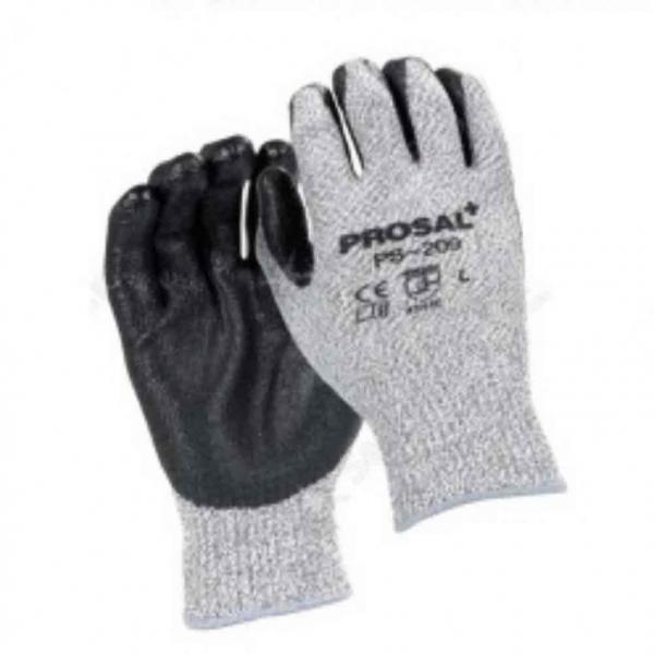 잘림 베임 절단 방지 장갑 고강도 폼 기름작업 NBR L