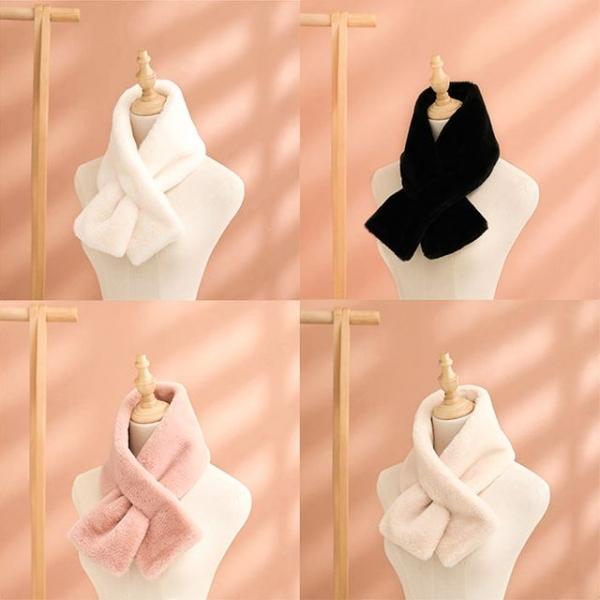 겨울 숏 페이크퍼 쁘띠 털 목도리 머플러 DD-11522