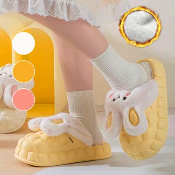 겨울 실내화 층간 소음 방지 슬리퍼 캐릭터 털신