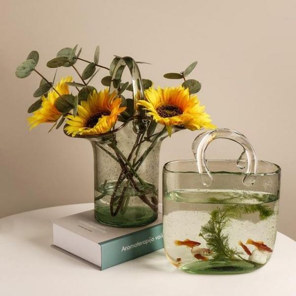 키밍 인테리어 가방 꽃병 어항 디자인 작품