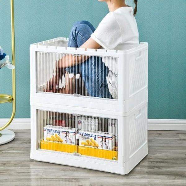 양문형  대형_옷정리함 이동식 펜트리 수납함