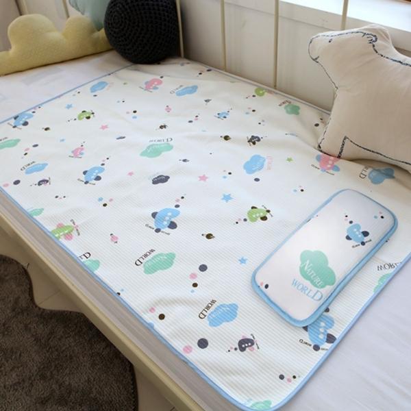 국산 유아 아기방수패드 대형(150cmX180cm) 이불 신생아 사계절 순면 방수요 방수매트 블랭킷 유아담요