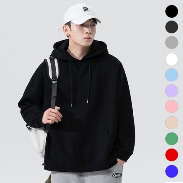 11컬리 기모안감 후드 티셔츠 남자후드티 남자티셔츠