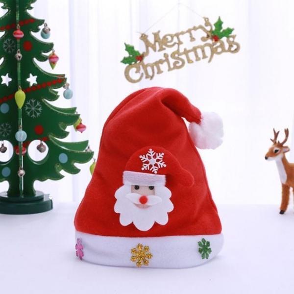 LED 산타 모자 크리스마스 성탄절 행사 산타크로스
