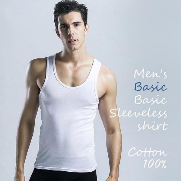 남자 나시 머슬 난닝구 민소매 런닝 레이어드 나시티