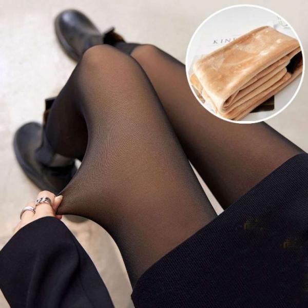 겨울 방한 기모 시스루 착시 팬티 스타킹 겨울 레깅스