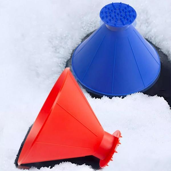 자동차 깔대기 눈 빗자루 얼음 성에제거기 제설도구