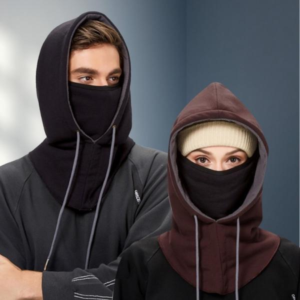 페이크 후드 워머 공용 목토시 기모 마스크 스포츠 방한