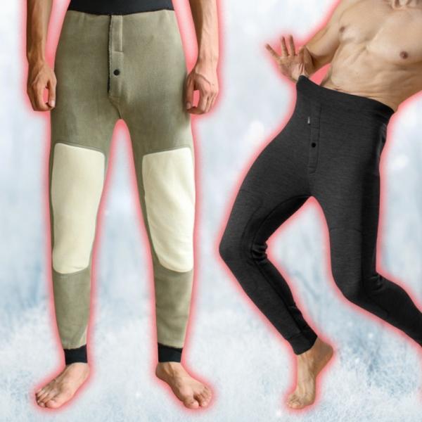 무릎 보강 남성 기모 레깅스 라이더 방한 보온 내의 겨울 작업 내의