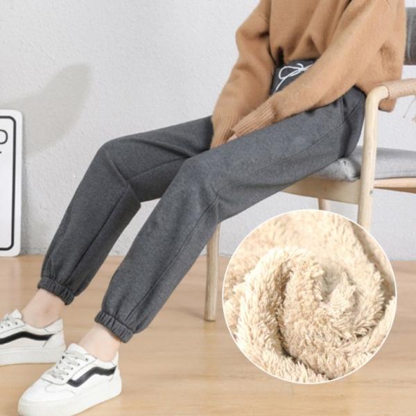 여성 조거팬츠 기모 트레이닝팬츠 방한바지 밴딩 운동복